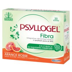 Psyllogel fibra arance rosse 10 bustine 43 g