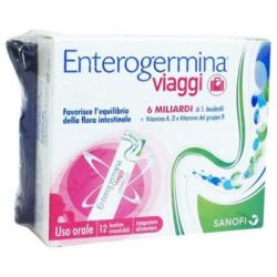 Enterogermina viaggi 12 bustine promo