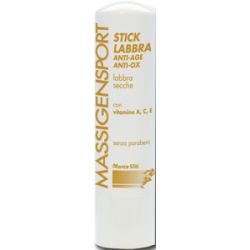 Massigensport stick labbra antiage antiox