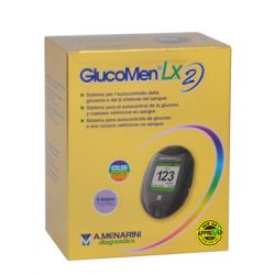 Glucometro glicemia e chetonemia glucomen lx2 set meter