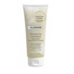 Klorane gel doccia latte cremoso 200 ml
