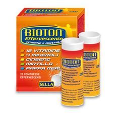Bioton effervescente 2 tubi 10 compresse