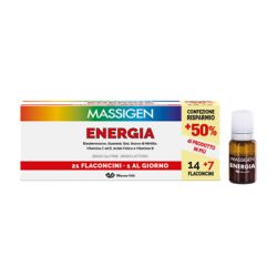 Massigen energia 21 flaconcini da 10 ml