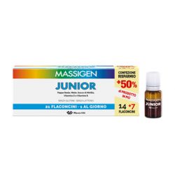 Massigen junior 21 flaconcini da 10 ml