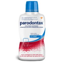 Parodontax collutorio quotidiano icy mint con fluoro 500 ml