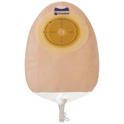Sacca trasparente sistema monopezzo per urostomia con multichamber sensura ritagliabile 10/76 mm maxi 400 ml 30 pezzi