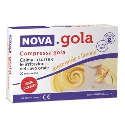 Nova gola limone/miele 20 compresse