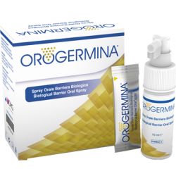 Orogermina spray orale 2 flaconi x 10 ml + 2 bustine 1,15 g di liofilizzato + 2 nebulizzatori orali