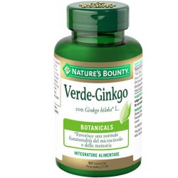 Verde ginkgo 60 tavolette