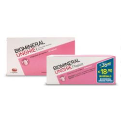 Biomineral unghie 30 capsule + topico emulsione 20 ml in regalo