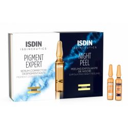 Isdinceutics routine antimacchie isdinceutics pigment expert 10 fiale giorno + isdinceutics night pe