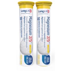 Longlife magnesium 375 fizz 20 compresse effervescenti