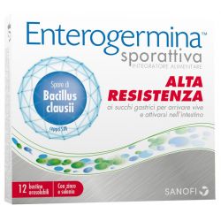 Enterogermina sporattiva 12 bustine orodispersibili promo con gadget