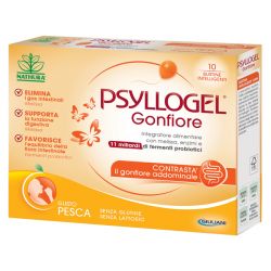 Psyllogel gonfiore pesca 10 bustine