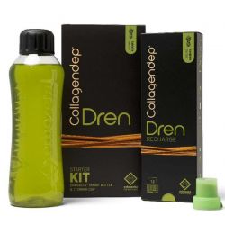 Collagendep dren starter kit 12 drink cap + smart bottle