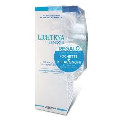 Lichtena lenixer crema 350 ml + pochette + 2 flaconcini vuoti