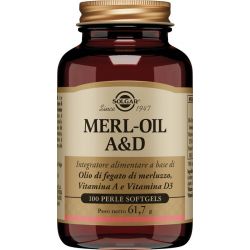 Merl oil a&d 100 perle softgel