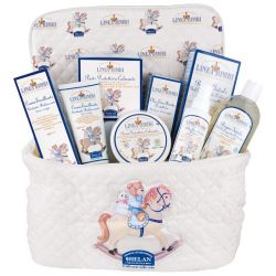 Bimbi kit beauty 1 bagno totale 250 ml + 1 crema emolliente 100 ml + 1 olio emolliente 100 ml + 1 pasta protettiva calmante 100 g