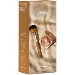 Defence color bronze kit 2025 terra compatta 211 coquille + pennello maxi terra