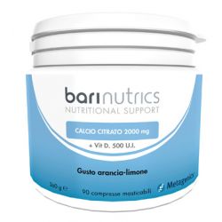 Barinutrics calcio citrato arancia limone ita 90 compresse