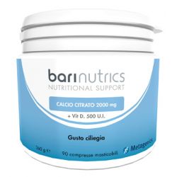 Barinutrics calcio citrato ciliegia ita 90 compresse