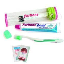 Dental kit forhans adulti spazzolino + dentifricio