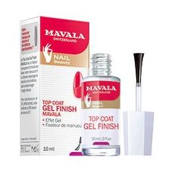 Top coat gel finish