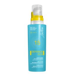 Defence sun 15 latte fluido protezione media 125 ml