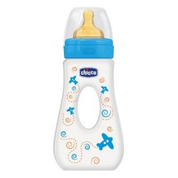 Chicco biberon passeggio boy caucciu da 240 ml