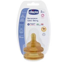 Chicco tettarella well being 2 mesi+ adj lattice 2 pezzi