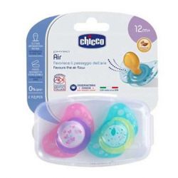 Chicco succhietto air lumi in caucciu' 16-36 mesi 2 pezzi