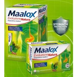 Maalox evoluzione natura 36 compresse masticabili
