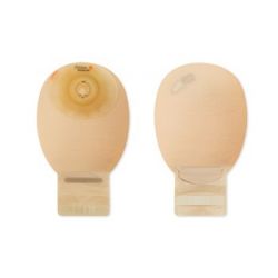 Sacca per ileostomia monopezzo dansac novalife 1 aperta softconvex easyview maxi opaca ritagliabile 15-44 mm capacita' 520ml chiusura in velcro 10 pezzi
