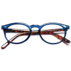 Occhiale da lettura premontato cef smi blu +1,50