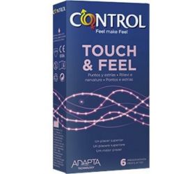 Profilattico control touch & feel easy way 6 pezzi