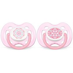 Succhietto contemporary airflow 0-6 mesi femmina 2 pezzi