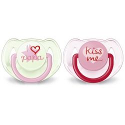 Succhietto love 6-18 mesi femmina 2 pezzi