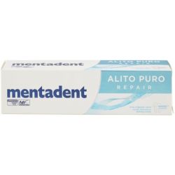 Mentadent maximum protection alito puro dentifricio 75 ml