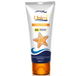 Unico crema solare protezione molto alta sfp 50+ 100 ml