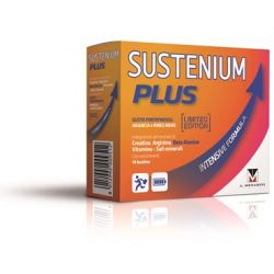 Sustenium plus gusto energico arancia ginger 14 bustine