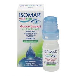 Isomar occhi plus gocce oculari per occhi secchi all'acido ialuronico 0,25% 10 ml