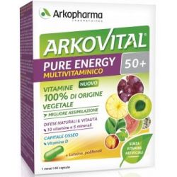 Arkovital pure energy 50+ 60 capsule