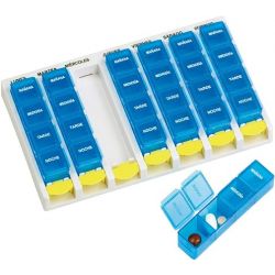 Portapillore set medstimanale 4 dosi meds