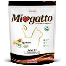 Miogatto sterilizzato pollo naturale 400 g