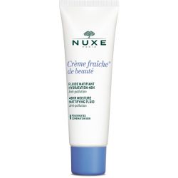NUXE CREME FRAICHE DE BEAUTE LEGERE FLUIDE MATIFIANT HYDRATANT 48 H 50 ML