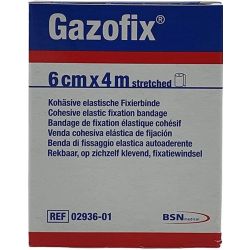 Benda elastica autoadesiva gazofix 6x400 cm