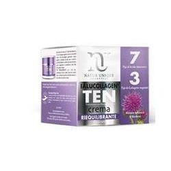 Natur unique ialucollagen ten cream viso riequilibrante miste 50 ml