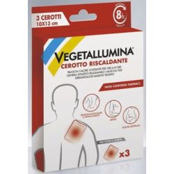 Vegetallumina cerotto riscaldante 3 pezzi
