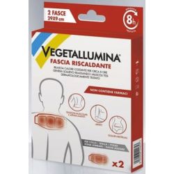 Vegetallumina fascia riscaldante 2 pezzi