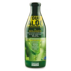 Your aloe bio puro succo con polpa di aloe vera gel 99,9% 1 litro per la funzione depurativa dell'or